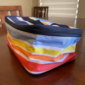 Thirty one bags makeup bag with brush holder